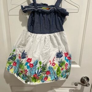 Penelope Mack Off the Shoulder Girl’s Dress